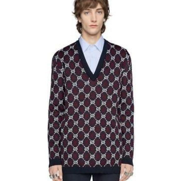 Gucci GG diamond wool sweater
